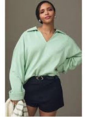 Anthropologie Pilcro Oversized vneck Pullover